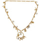 Gold-Tone Crystal Charm Necklace