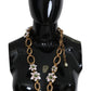Exquisite Gold Sicily Statement Necklace