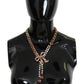 Opulent Bow Motif Crystal Choker Necklace