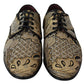 Elegant Jacquard Lace-Up Dress Shoes