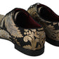 Elegant Jacquard Lace-Up Dress Shoes