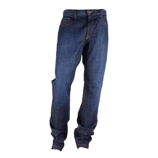 Blue Cotton Men Jeans
