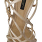 Elegant Stiletto Ankle Strap Sandals