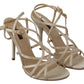 Elegant Stiletto Ankle Strap Sandals