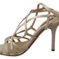 Elegant Stiletto Ankle Strap Sandals