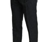 Elegant Floral Brocade Dress Trousers