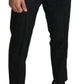 Elegant Floral Brocade Dress Trousers