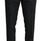 Elegant Floral Brocade Dress Trousers