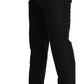Elegant Wool Blend Slim Dress Pants