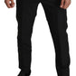 Elegant Wool Blend Slim Dress Pants