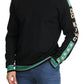 Chic Striped Wool-Blend Jersey Sweater