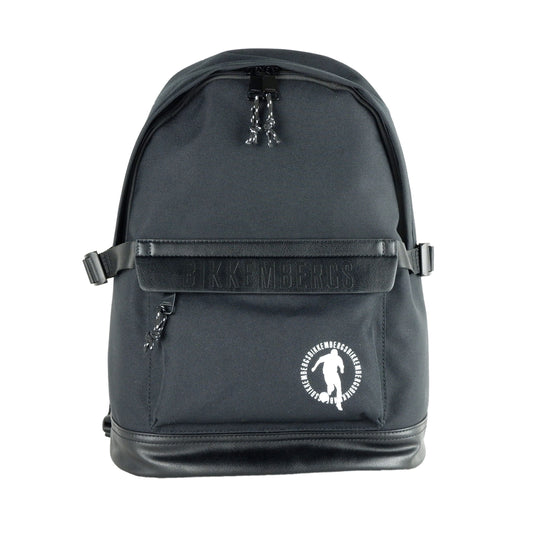Black Polyamide Men Backpack