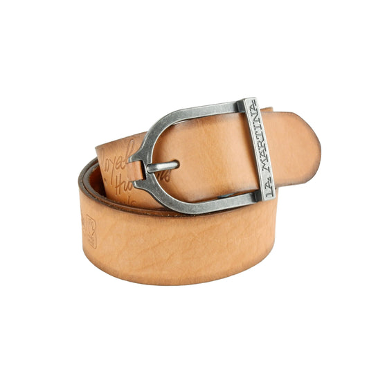 Brown Leather Men Belt