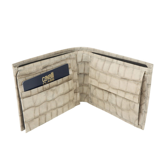 Green Calfskin Men Wallet