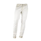 Beige Cotton Men Jean
