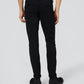 Elegant Slim Chino Trousers in Black