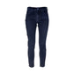 Blue Cotton Women Jeans