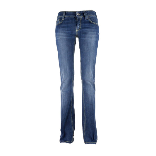 Chic Flared Hardy Denim Jeans for Her