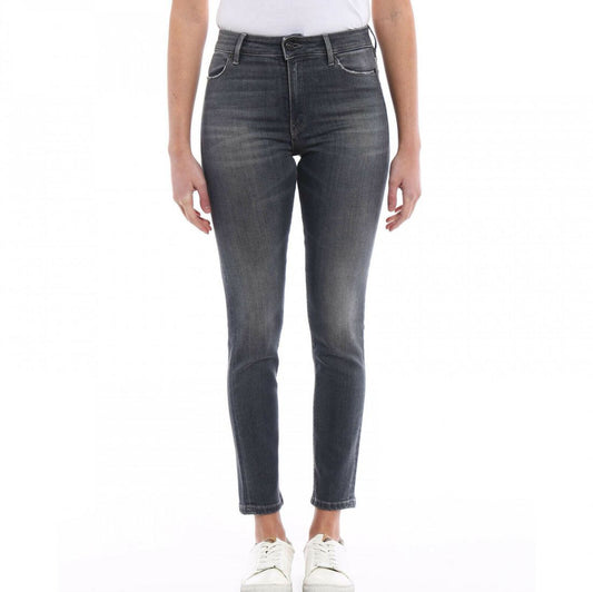 Chic Gray Skinny Fit Denim Marvel