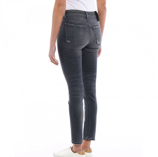 Chic Gray Skinny Fit Denim Marvel