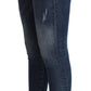 Chic Cropped Skinny Denim Jeans
