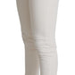 Chic White Skinny Denim Jeans