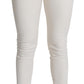 Chic White Skinny Denim Jeans
