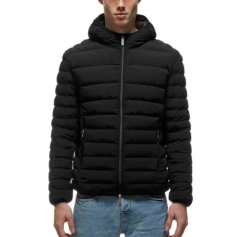 Ultra Light Down Jacket with Mask - Army Green
