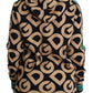 Multicolor Virgin Wool Hooded Sweater