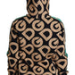Multicolor Virgin Wool Hooded Sweater