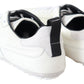 Elegant White Leather Sneakers for Men