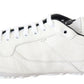 Elegant White Leather Sneakers for Men