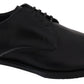 Black Leather SARTORIA Hand Made Shoes
