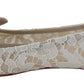 Elegant Lace Flats with Jewel Accents