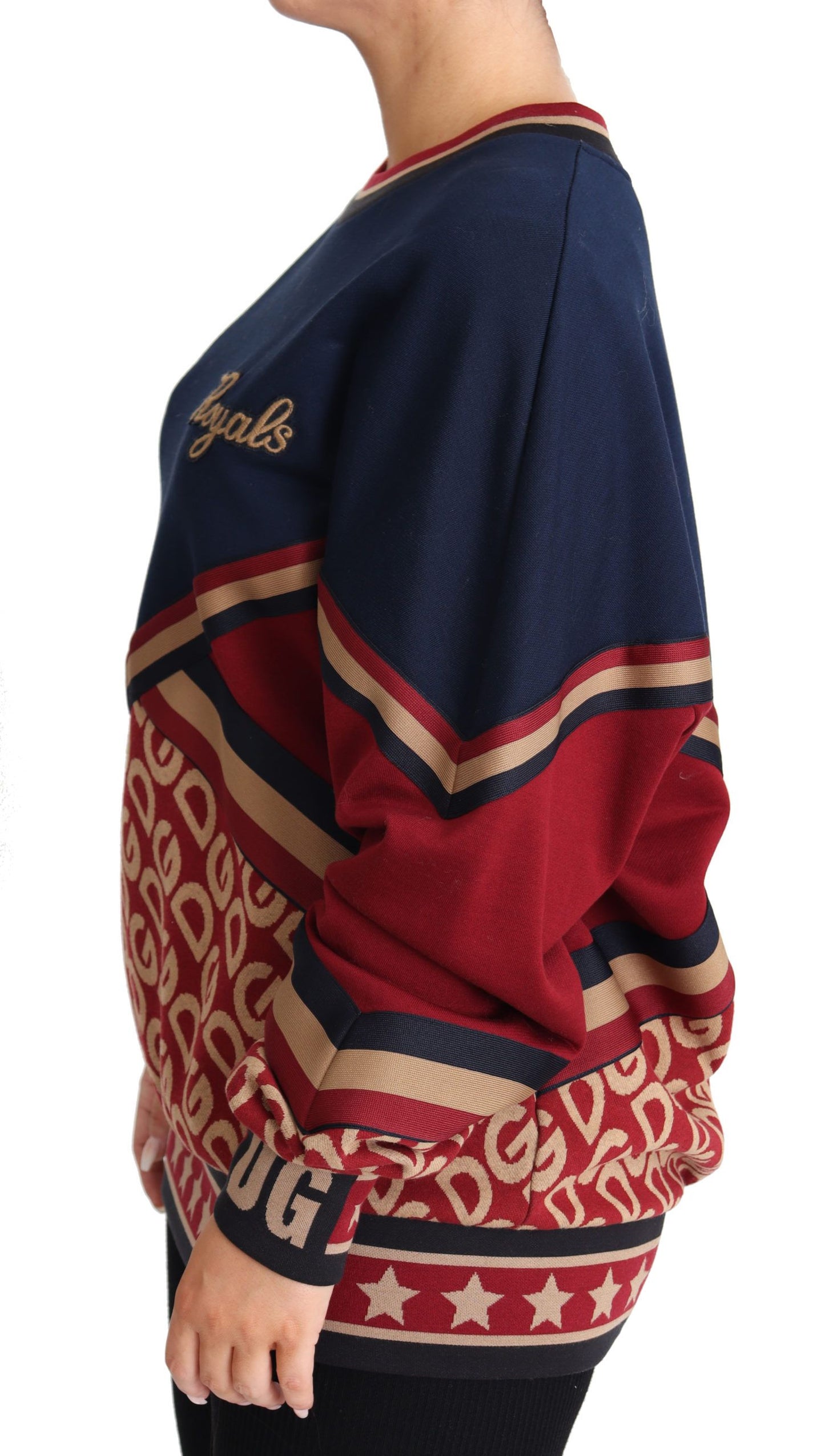 Exquisite Multicolor DG Mania Print Sweater
