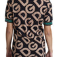 Multicolor Crew Neck Jersey Shirt