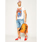 White Cotton Men T-Shirt