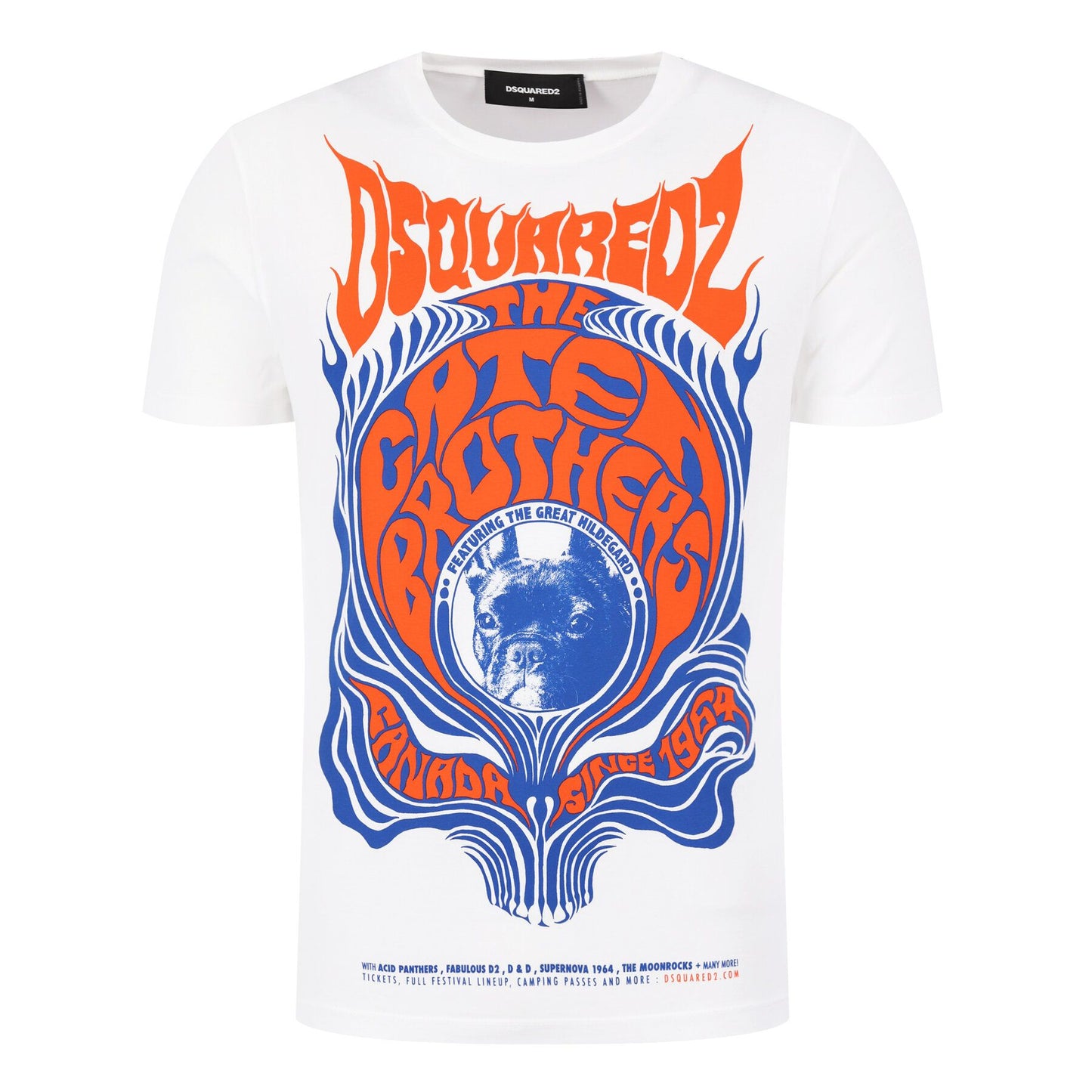 White Cotton Men T-Shirt