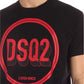 Black Cotton Men T-Shirt