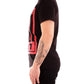 Black Cotton Men T-Shirt