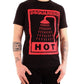 Black Cotton Men T-Shirt