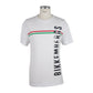 Sleek Cotton-Blend Rubber Print Tee