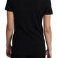 Elegant Wool Black Round Neck T-Shirt