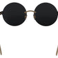 Elegant Black Dotted Lens Sunglasses