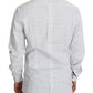 Elegant Slim Fit Polka Dot Dress Shirt