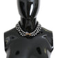 Elegant Gold Tone Faux Pearl Necklace