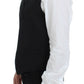 Elegant Black Wool Dress Vest