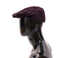 Elegant Purple Newsboy Cap