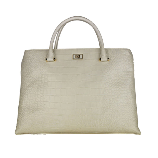 Bianco Vitello Women Handbag
