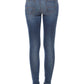 Blue Cotton Women Jeans
